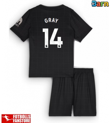 Tottenham Hotspur Archie Gray #14 Bortatröja Barn 2025-26 Kortärmad (+ Korta byxor)